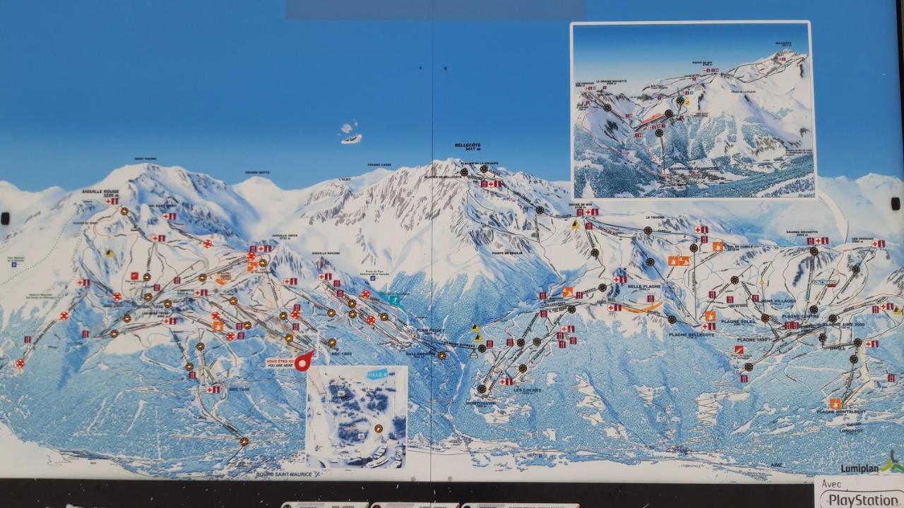 Bourg St Maurice Les Arcs 1800 Charvet Belles Challes Vue Panoramique, Nature, Bien Etre, Paisible, Espace Exterior foto
